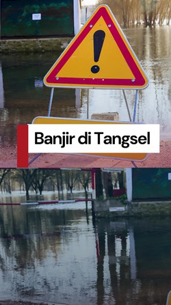 Video: Banjir Rendam Sejumlah Wilayah di Tangsel, Ini Lokasinya 