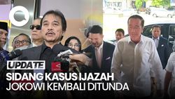 Video: Roy Suryo cs Absen Lagi, Sidang Ijazah Jokowi Ditunda