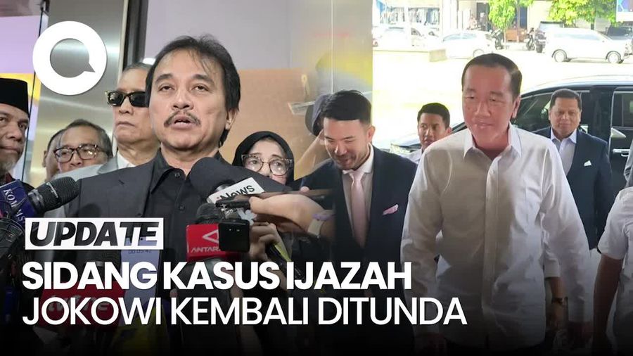 Video: Roy Suryo cs Absen Lagi, Sidang Ijazah Jokowi Ditunda