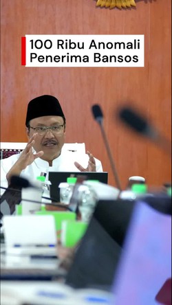 Video Mensos Temukan 100 Ribu Penerima Bansos Anomali: Dokter-Pegawai BUMN