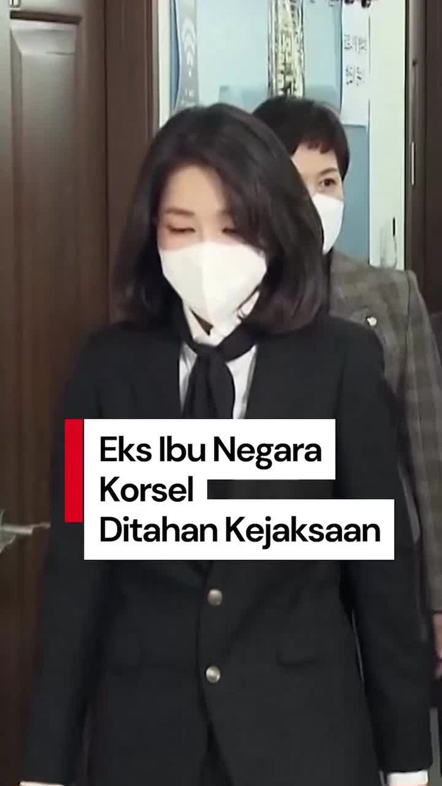 Video Susul Suaminya, Mantan Ibu Negara Korsel Ditahan