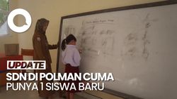 Video: Duh! SDN di Polman Terancam Tutup gegara Cuma Punya 1 Murid Baru