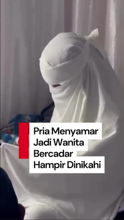 Video: Heboh Mempelai Wanita di Pinrang Nyamar Pakai Cadar Ternyata Pria