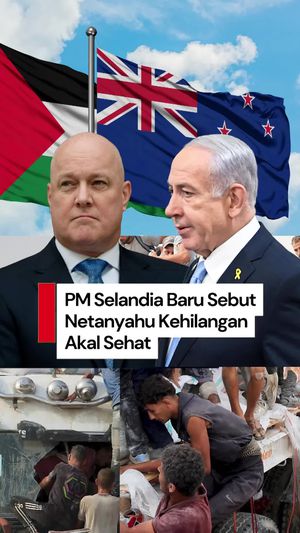 Video PM Selandia Baru: Gaza Mengerikan, Netanyahu Kehilangan Akal Sehat
