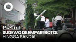 Video Bupati Sudewo Ditimpuki Botol hingga Sandal Saat Temui Massa