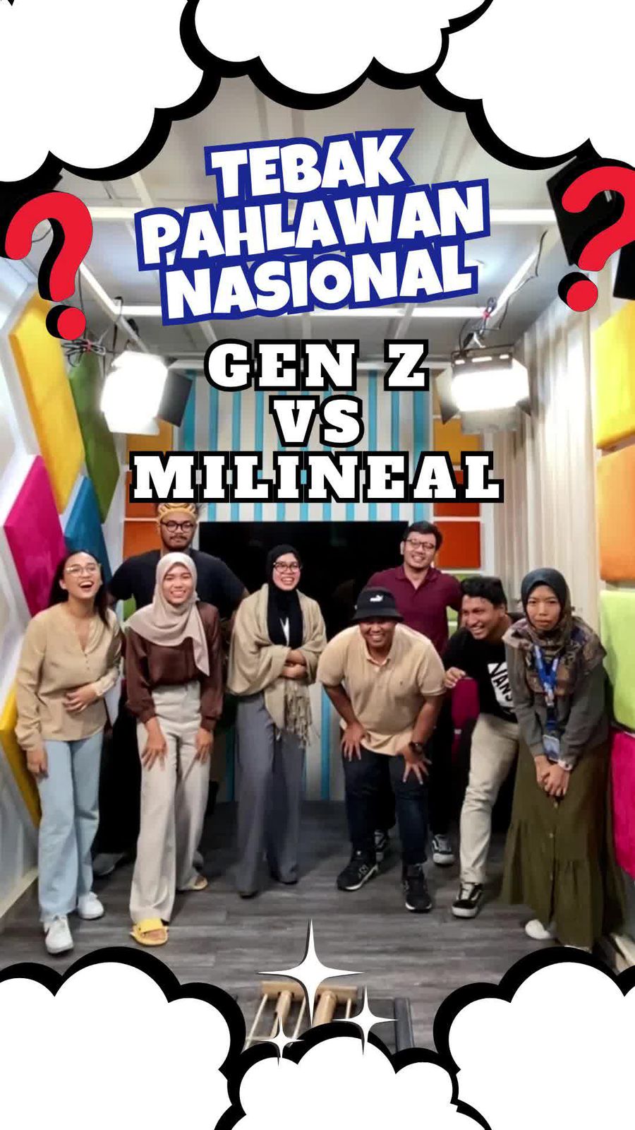 Video: Tebak Pahlawan Nasional, Milenial Vs Gen Z!