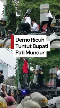 Video: Hujan Botol Mineral hingga Sandal untuk Bupati Pati Sudewo