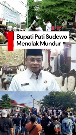 Video Bupati Pati Sudewo Tolak Mundur: Saya Dipilih Secara Demokratis
