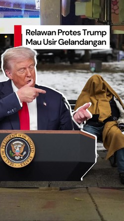 Video: Relawan Menentang Rencana Trump Usir Gelandangan