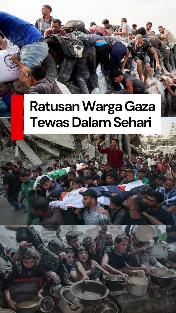 Video: Israel Gempur Gaza, Ratusan Orang Tewas dalam Sehari