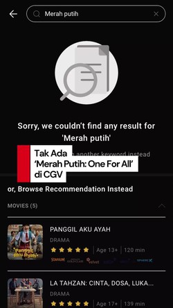 Video: Film Merah Putih: One For All Tak Ada di CGV