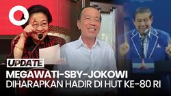 Video: Istana Harap Megawati-SBY-Jokowi Hadiri Upacara HUT ke-80 RI