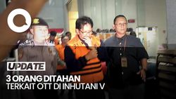 Video KPK Tahan 3 Orang Terkait OTT di Inhutani V, Dirut Termasuk