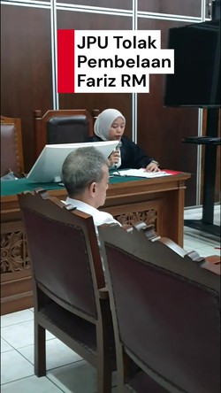 Video: Pembelaan Ditolak JPU, Fariz RM Ngaku Tak Kecewa