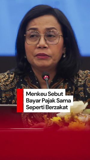 Video: Kala Sri Mulyani Sebut Bayar Pajak Sama Mulia dengan Zakat-Wakaf