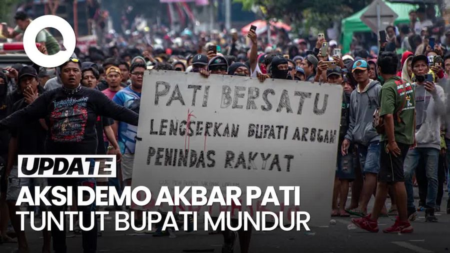 Video: Demo Akbar Pati Berakhir Ricuh, Bupati Sudewo Tetap Ogah Mundur
