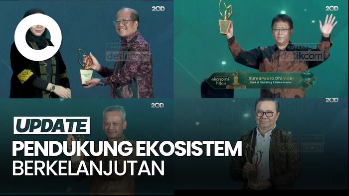 Video: Daftar Penerima Anugerah Ekonomi Hijau Pendukung Ekosistem Berkelanjutan