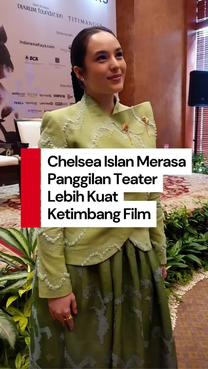Video: Alasan Chelsea Islan Kini Lebih Sering Main Teater Ketimbang Film