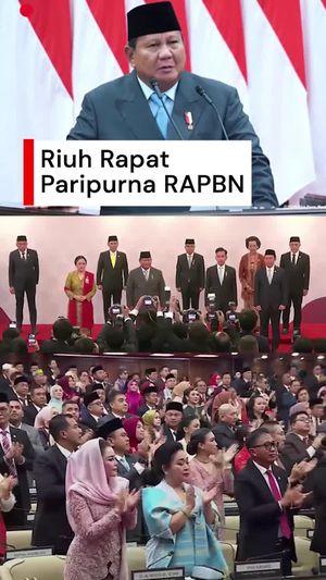 Video: Kala Anggota Dewan Riuh Teriakkan Nama Prabowo 
