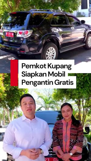 Video: Pemkot Kupang Siapkan 1 Mobil Pengantin Gratis untuk Warga