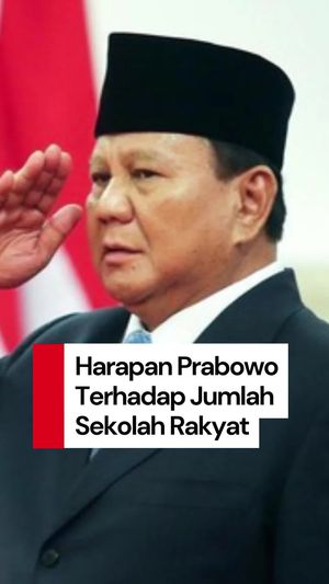 Video: Prabowo Berharap Sekolah Rakyat Bertambah 100 Tiap Tahun