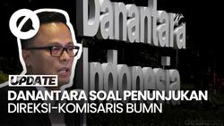 Video COO Danantara: Penunjukan Direksi Tak Satu pun Diintervensi Prabowo