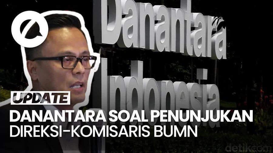 Video COO Danantara: Penunjukan Direksi Tak Satu pun Diintervensi Prabowo