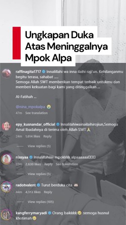 Video: Duka Mona Ratuliu-Aldi Taher Atas Meninggalnya Mpok Alpa