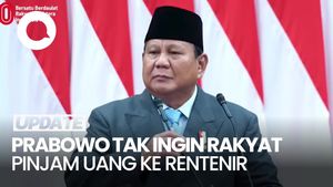 Video Prabowo: Tidak Boleh Ada Rakyat Kita Pinjam Uang dari Rentenir