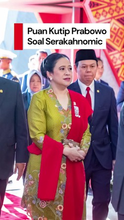 Video Puan Kutip Prabowo soal Serakahnomic, Soroti Tambang Ilegal-Judol