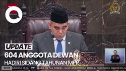 Video: Sidang Tahunan MPR Dimulai, 604 Anggota Dewan Hadir