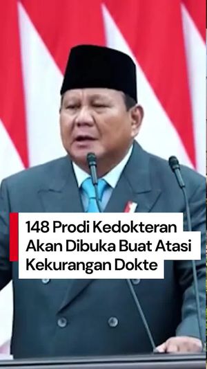 Video: Prabowo Akan Buka 148 Prodi Kedokteran untuk Atasi Kekurangan Dokter