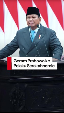 Video Prabowo: Kami Pastikan Rakyat Indonesia Tak Jadi Korban Serakahnomic