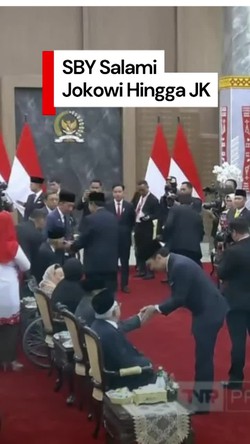 Video SBY Salami Jokowi Hingga JK Jelang Sidang Tahunan MPR RI