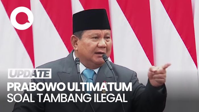 Video: Prabowo Ultimatum Jenderal Polri-TNI Jika Bekingi Tambang Ilegal