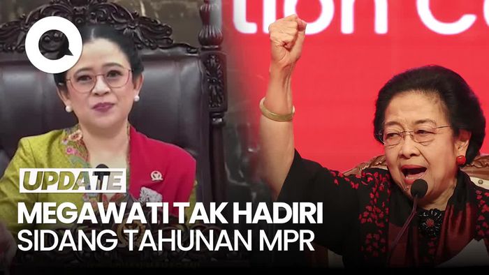 Video: Megawati Absen di Sidang Tahunan MPR, Diwakili Puan Maharani