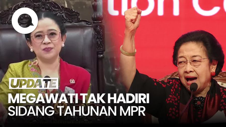 Video: Megawati Absen di Sidang Tahunan MPR, Diwakili Puan Maharani
