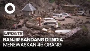 Video: Banjir Bandang Akibat Hujan Deras di India, 46 Tewas-Ratusan Hilang
