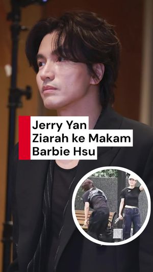 Video: Kala Jerry Yan Kunjungi Makam Barbie Hsu untuk Pertama Kali