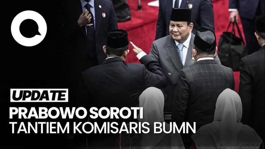 Video Prabowo Soroti Tantiem Komisaris BUMN Rp 40 M Per Tahun: Itu Akal-akalan