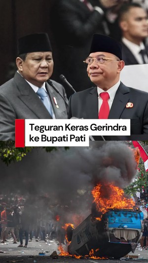 Video Gerindra Beri Teguran Keras ke Bupati Pati Sudewo