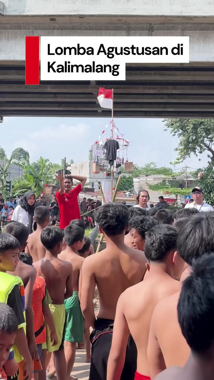 Video: Sambut HUT ke-80 RI, Warga Gelar Lomba di Sepanjang Kalimalang