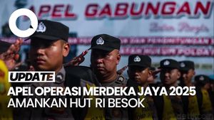 Video Polri Gelar Apel Operasi Pengamanan HUT RI, 9.035 Personel Dikerahkan