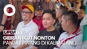 Video: Momen Wapres Gibran Nonton Panjat Pinang di Kalimalang