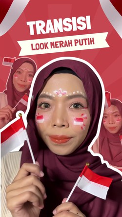 Video: Make Up Merah Putih untuk 17 Agustus