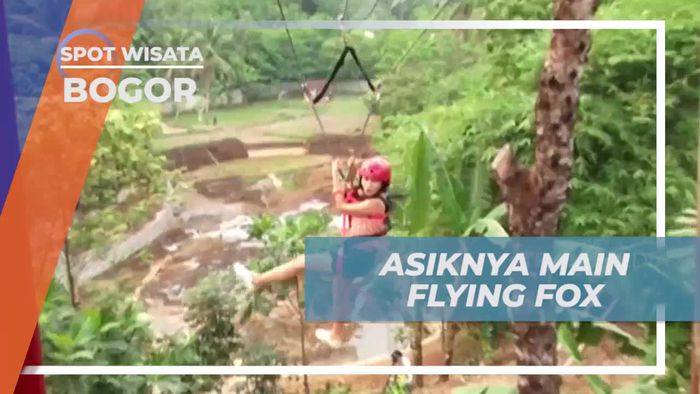 Mencoba Flying Fox yang Mengasyikkan di Bogor