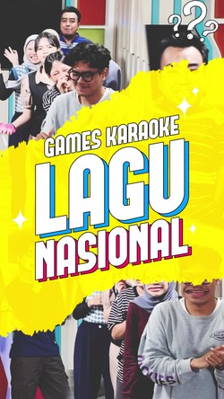 Video Main Sambung Lirik Lagu Nasional: Tanah Airku
