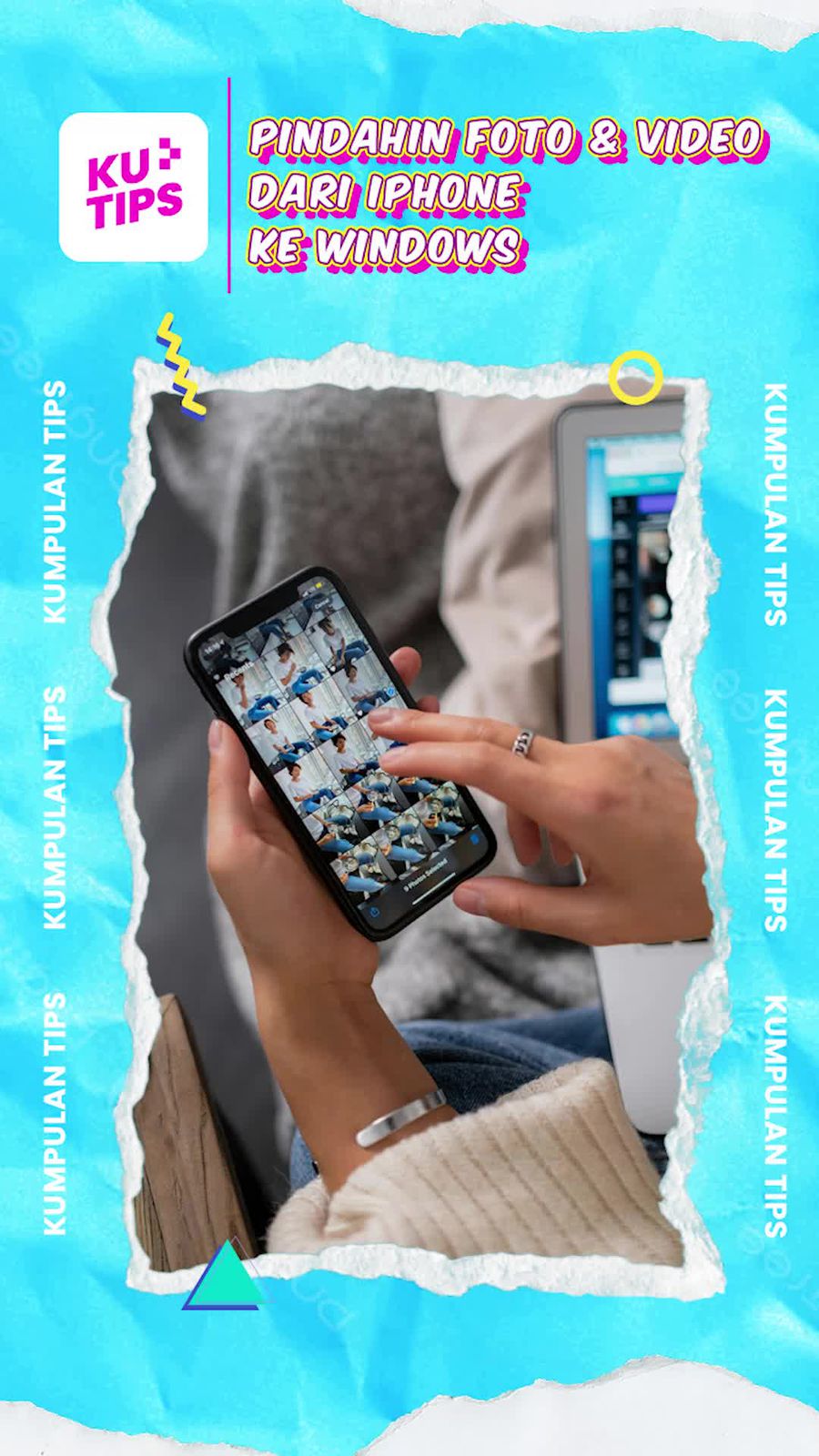 Video: Sat Set Pindahin Foto Video iPhone ke Laptop Tanpa Aplikasi Tambahan