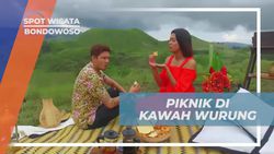 Piknik Santai di Kawah Wurung yang Eksotis, Bondowoso  