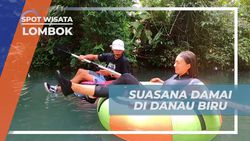 Menikmati Suasana Damai di Danau Biru, Lombok
